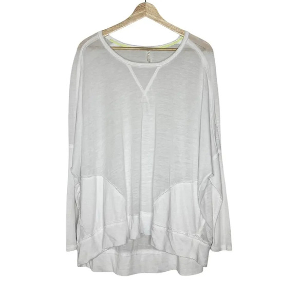 Free People Movement First Choice Long Sleeve Tee in White Size XS - Picture 5 of 9